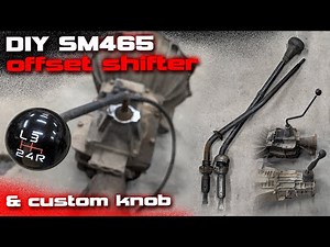 Sm465 shifter modification - 4 inch offset - GMT400 & square