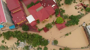 We made this video yesterday to highlight the impacts the city’s rapid construction is having on the drainage of the flood waters. When M’Lop Tapang operations are closed, 1000’s of children and families are not getting the vital services they need, and this is the time, more than ever, that they need emergency support. The cost of the flood damage to M’Lop Tapang’s Education Center will be in the tens of thousands of dollars. If you would like to help you can donate online at: http://goto.gg/41