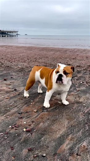 Bulldog Beach Fun with Besties 🐶❤️