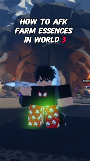 HOW TO AFK FARM ESSENCES IN WORLD 3 | Forge Roblox (FAST & EASY)
