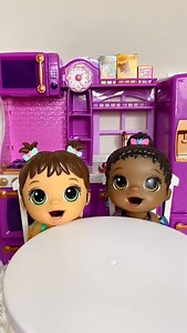 Baby Alive Lil Snacks Dolls Dinner Routine #babyalivedolls | Kelandkylsplayhouse1111
