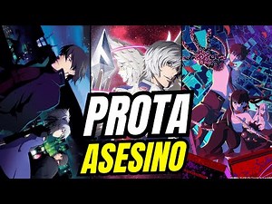 10 ANIMES DONDE EL PROTA ES UN ASESINO DESPIADO