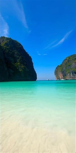 La plus belle plage du monde 🏝️ #mayabay #thebeach #thailand #phiphiislands #beachvibes