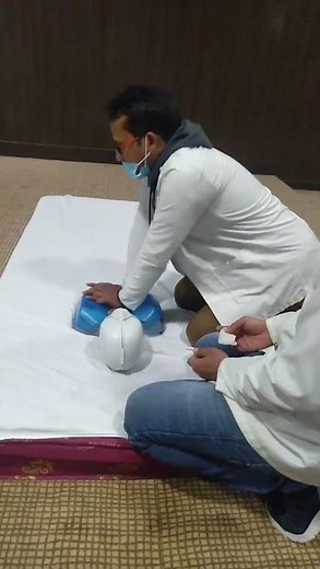 How to give CPR ( Chest compression),CPR Procedure
