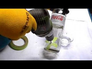 COMO PERFORAR UNA BOTELLA EN CASA..