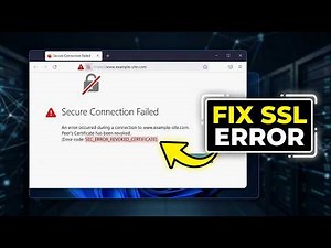 How to Fix ERR_SSL_PROTOCOL_ERROR in Firefox (Easy SSL Fix 2026)