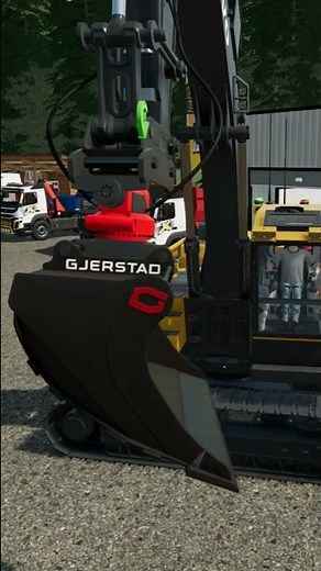 EC380 Rotortilt FS22 Mods #FSMiner #shorts #volvo