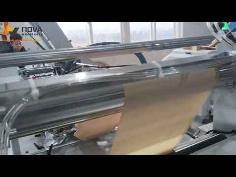 V bottom paper bag machine with window funciton -JD250