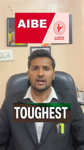 Adv. Harshit goyal || Lawwaale on Instagram: "AIBE 2025 Reality Check Everyone is calling the paper “too tough” and “judicial level”… but honestly, it was moderate Yes, tougher than previous years — but that’s exactly how it should be One thing is clear: AIBE can’t be taken lightly anymore #AIBE2025 #AIBEExam #LawStudents #Advocates #BCI #LawAspirants #FutureAdvocates #BarCouncil #LegalProfession #LawReels #LawEducation #LawCommunity #AdvocateLife #LegallySpeaking #LawWaale"