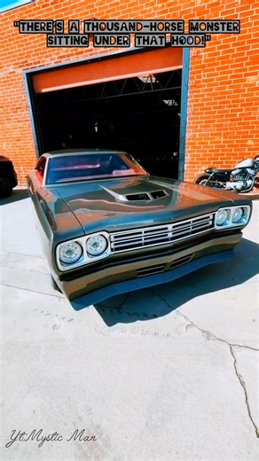 69 Road Runner | This is the sickest Mopar you'll ever see! #plymouth #classiccars #carshorts #mopar