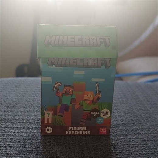 Minecraft Figural Keychains | Goat | #minecraft #mojangstudios #keychain #unboxing