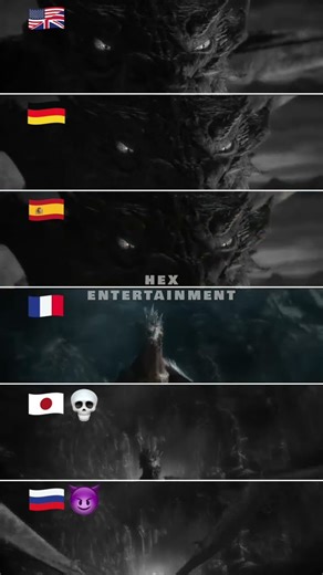 “I AM FIRE, I AM DEATH!” in Multilanguage #viral #lotr