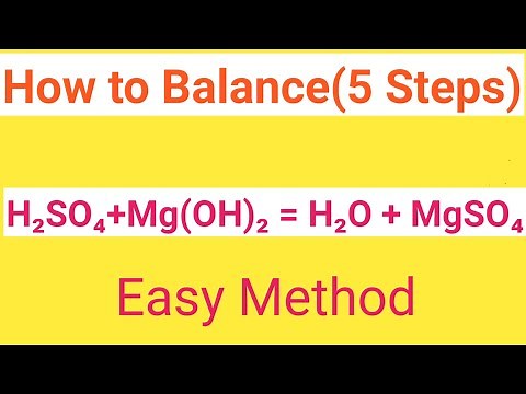 H2SO4+Mg(OH)2=H2O+MgSO4 Balanced Equation|Sulphuric Acid+Magnesium Hydroxide=Water+Magnesium Sulphat