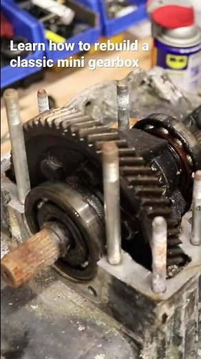 Learn how to rebuild a classic mini gearbox