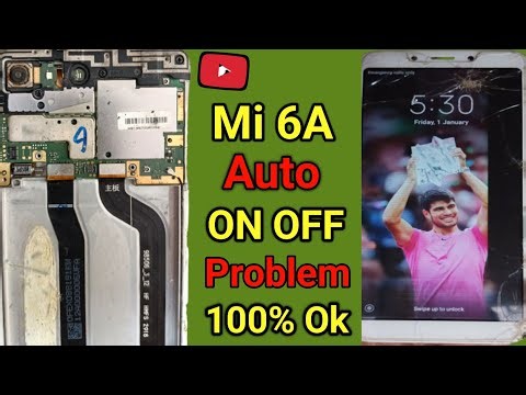 Redmi 6A Auto on off problem