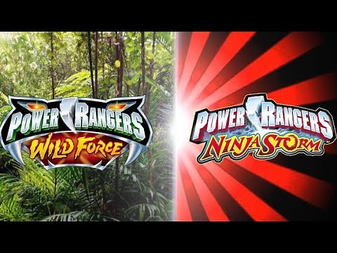 Power Rangers Ninja Storm & Wild Force Team up | ABCKids