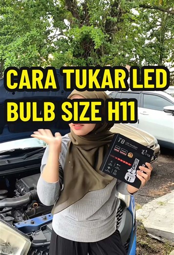 Cara Pasang LED H11 Myvi Icon - Plug & Play