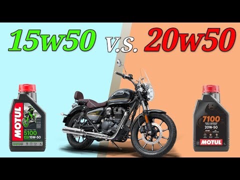 15w50 vs 20w50 na moto - Qual o melhor? Explicando minha escolha.