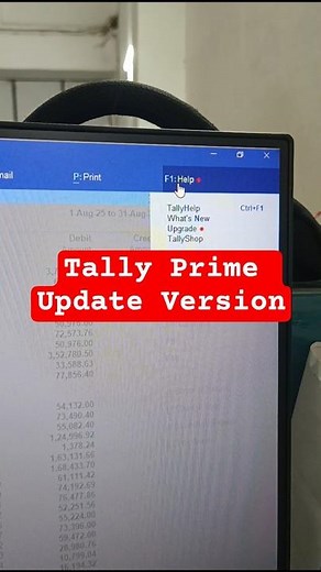 How to check version of Tally prime #tallyprime #tallyrpime6.1 #tallyprimetutorialinhindi
