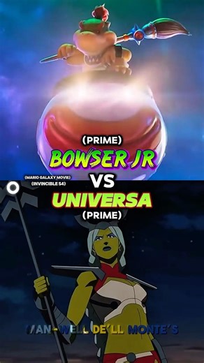 Bowser Jr vs Universa