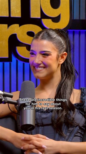 Charli D'Amelio reflects on the deep honor of dancing for Len Goodman during his final season as a judge on #DWTS. 🥹 Check out the #DWTSpodcast on Disney and Hulu for the full conversation! | Dancing with the Stars