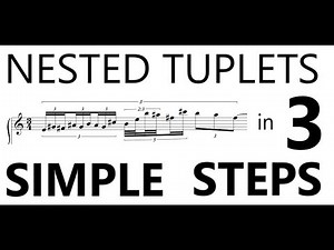Tuplet-Ception: Learning Nested Tuplets in 3 Simple Steps
