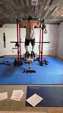 Negative repetitions on the power cage #advancedworkout #calisthenics