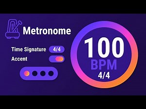 100 BPM 4/4 - Metronome
