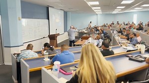 Over the course of three days, about 56 personnel from the Guam Police Department took part in leadership training. Spearheaded by instructors with the Federal Law Enforcement Training Center, the purpose was to deliver education, share stories, and bring lessons learned from a global policing perspective. | KUAM News