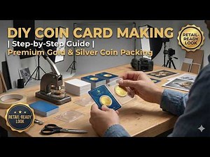 🪙 Coin Card Making in 10 Minutes | Premium PVC Coin Packing Card + Blister Demo | AbhishekID.com