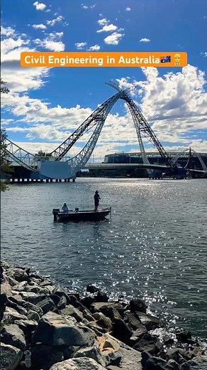 Civil engineering in Australia👷‍♂️🇦🇺 #civilengineering #australia #bridge