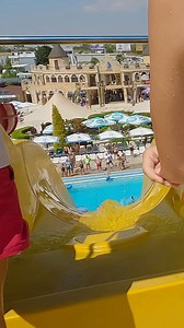 Slide Down Girl _ Waterpark 🤪 #shorts #reels #viral #waterpark | Best beaches and cities