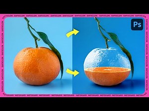 [ Photoshop Tutorial ] Transparent Fruit Effect in Photoshop