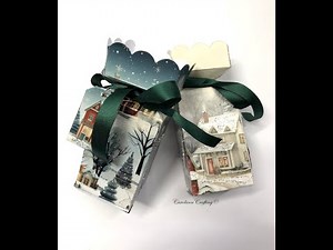 Cracker Gift Box - Hunkydory Papers and CraftaddictionUK Cracker Die