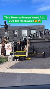 8K views · 402 reactions | Toronto’s ultimate Halloween house  Covered head-to-toe in spooky decor — you have to see this one in person! Toronto ✨ Discover more city fun with @nightouttoronto! ✨ Credit: TT/ @foodvs.review #nightouttoronto #todotoronto #torontoactivities #torontodatenights #torontoevents #torontorestaurant #happyhour #torontohalloween | NightOut Toronto | Facebook