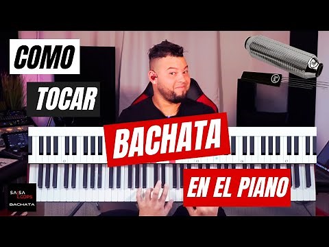 How to play Bachata on the piano for beginners.