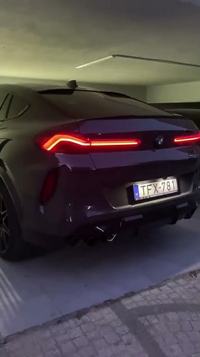 BMW X6 M Competition Start & Exhaust Sound