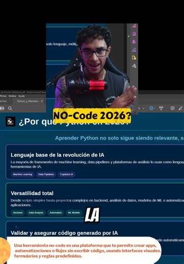 Qué opinas del uso de herramientas no-code para este 2026? #programacion #n8n #nocode #ia