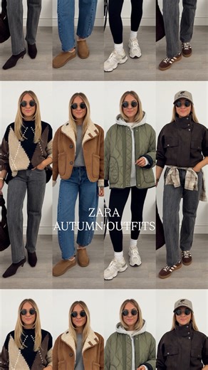 Comment SHOP & I will dm you the links 📦 I think this is my first big Zara order in about 2 years! Which look is your favourite?! 🤎 I’m loving these reversible jackets, 2 looks for the price of one 🙌🏻 The quilted jacket is oversized, I wear XS Also the satin skirt runs big, you can definitely size down! https://liketk.it/5pKBP | Stacie