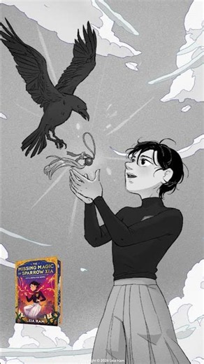 Get a quick peek at how Leia Ham illustrates The Missing Magic of Sparrow Xia 🎨