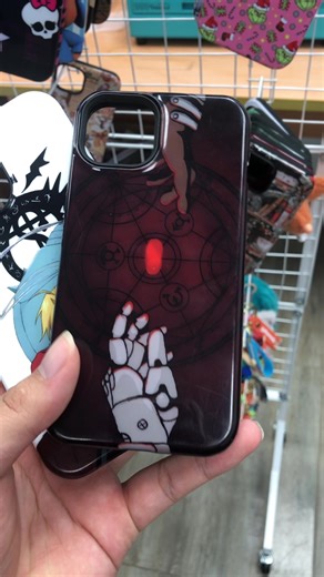 Stylish FMA cover with iconic alchemy symbols and sharp artwork. #fyp #phonecase #fullmetalalchemist #anime #viral