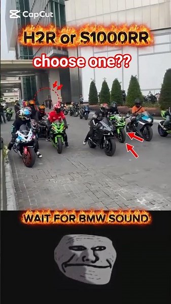 H2R और BMW??🥵🥵 #shorts #shortvideo #superbike #h2r #h2 #bmw #rider #biker #exhaust #sound #motor