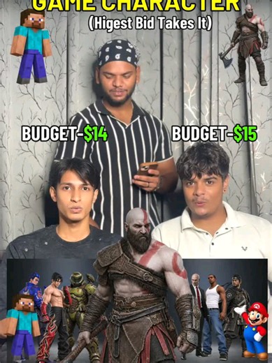Bid for the Strongest Gaming Characters 💪 #bidding #ranking #gaming #debate #defuseddevil