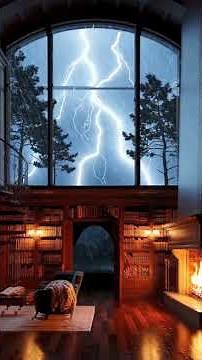 Extremely Satisfying Rumbling Thunderstorm Sounds for Deep Sleep & Focus Stress Reducing Rain
