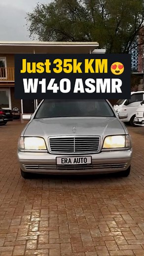 😳 Only 35,000 KM?! This Mercedes W140 ASMR is Unreal 🎧 🔥 . . . . . . . . #w140 #asmr #mercedesbenz #mercedesclassic #classiccar | 80s 90s Cars Club