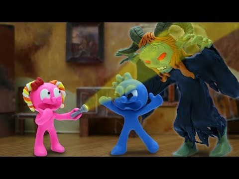 Clay Mixer Español | Tiny Desata su LADO OSCURO 💀😱 | Dibujos animados