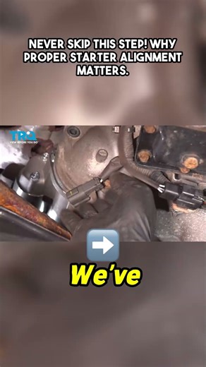 The hidden detail that ruins your starter install on the G37! See the alignment trick professiona...