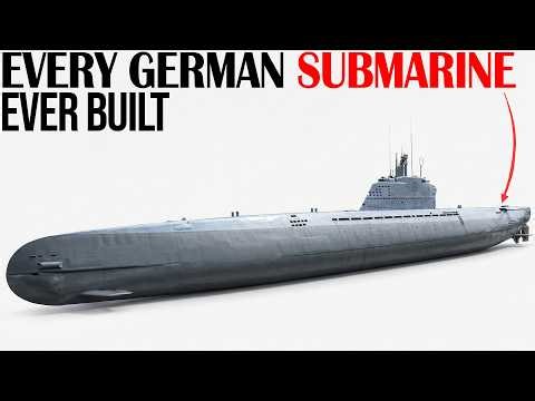 Every German Submarine Class Ever Built