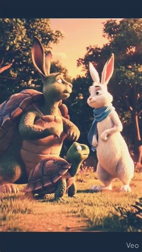 “Slow and Steady Wins the Race 🐢 | Rabbit vs Turtle Motivational Story”