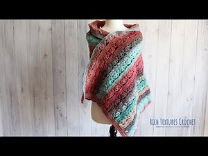 Spring Blossom Shawl Crochet Pattern